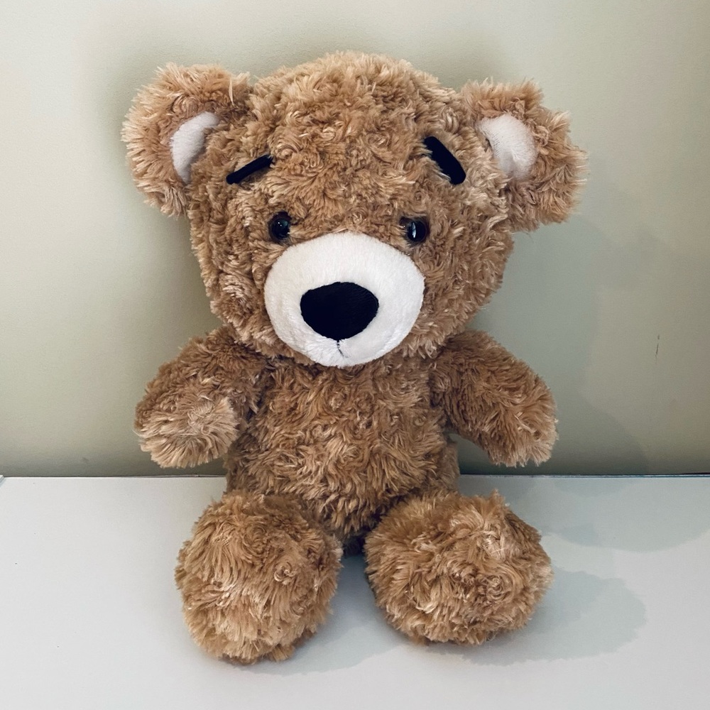 Brown Build A Bear Bearemy Big Head & Eyebrows Brown Teddy Bear Plush